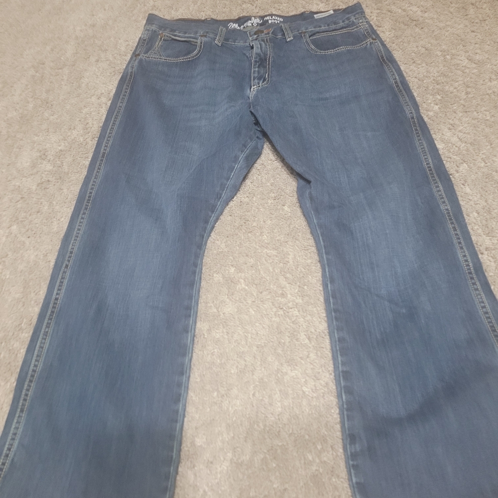 JeansWrangler Retro Relaxed Boot Jeans 36x30 Medium Wash
